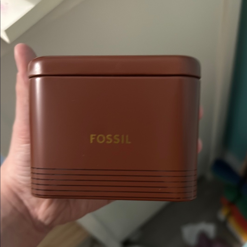 Fossil Brown Travel Case